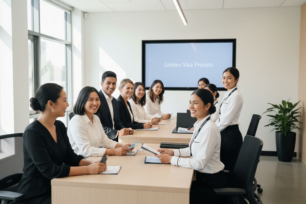 Golden Visa process office