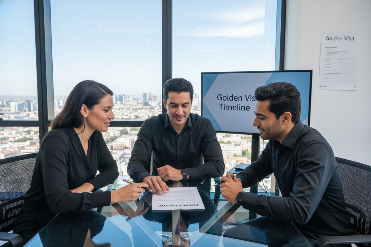 golden visa timeline investors