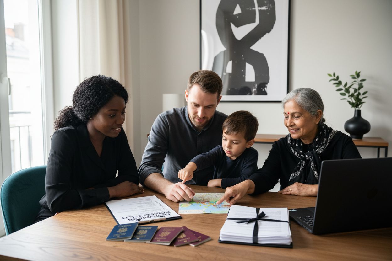 european family residency checklist