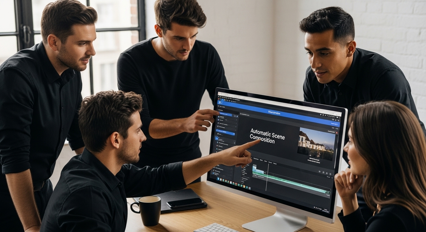 ai video creation teamwork