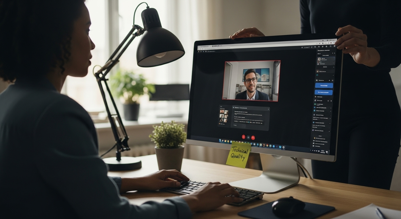 video call environment preparation