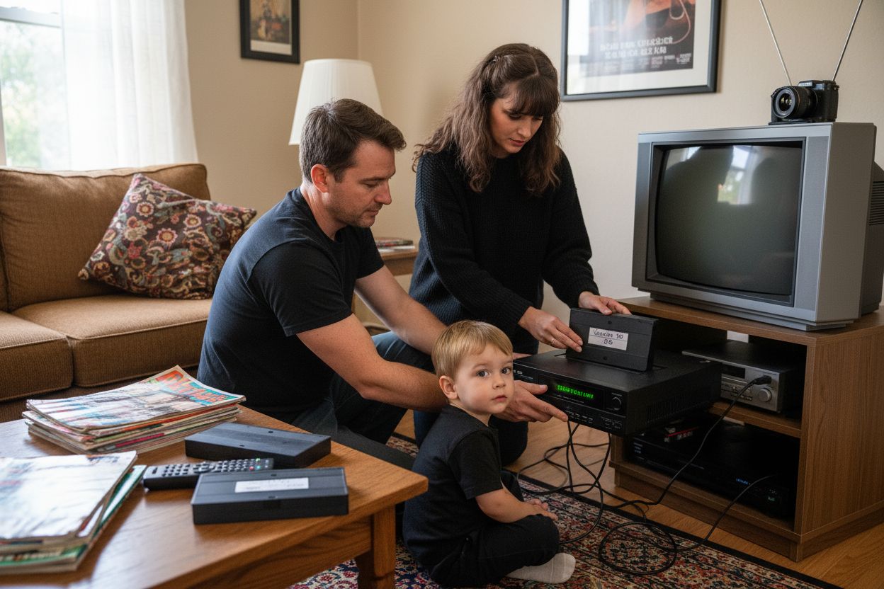 home VCR setup