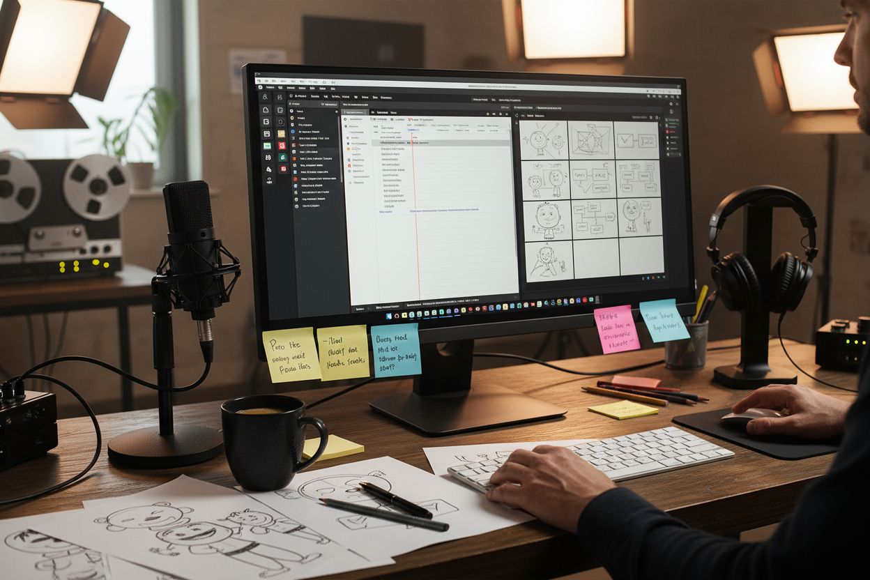 storyboard scripting workflow