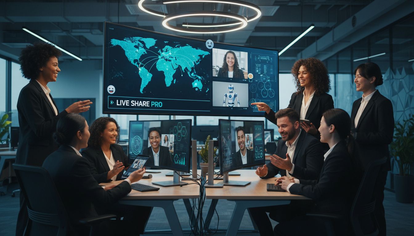 instant video sharing workspace