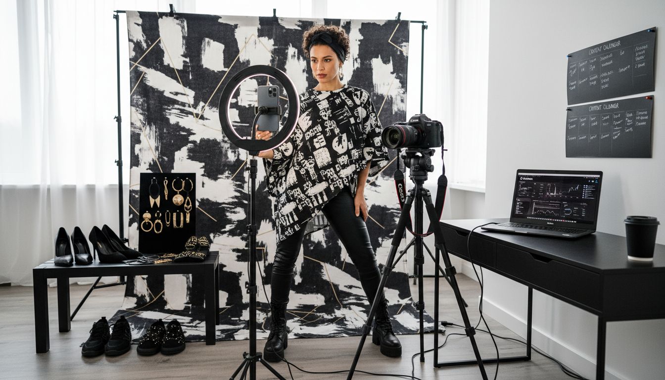 fashion influencer studio