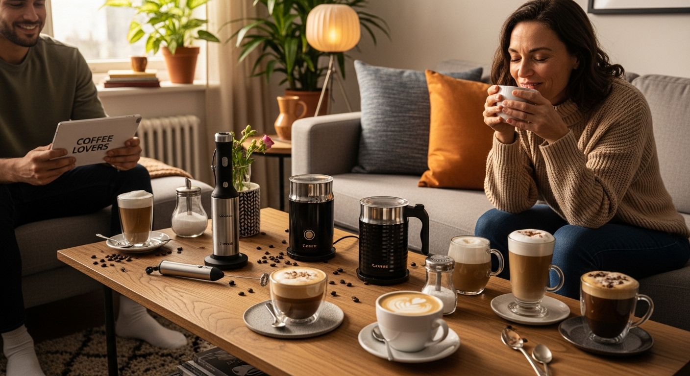 milk frother collection