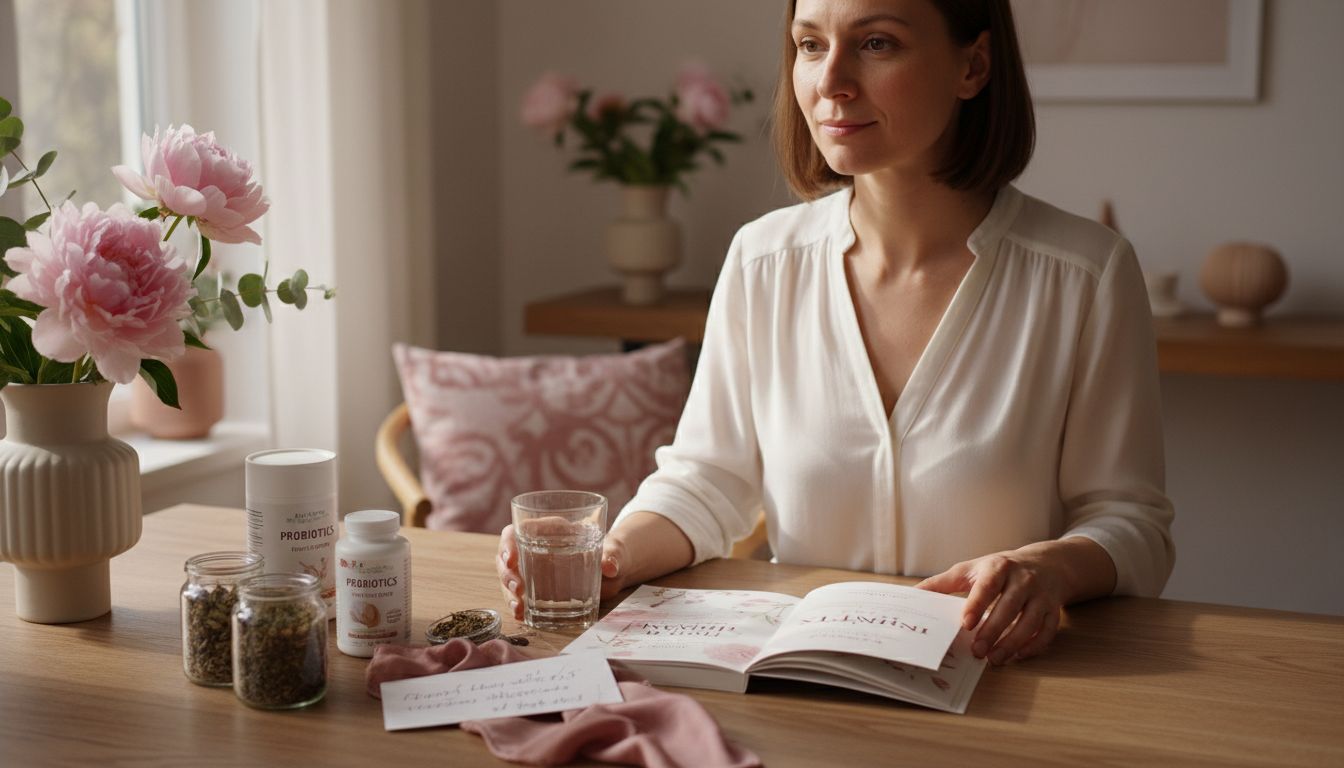 přírodní doplňky žena domov