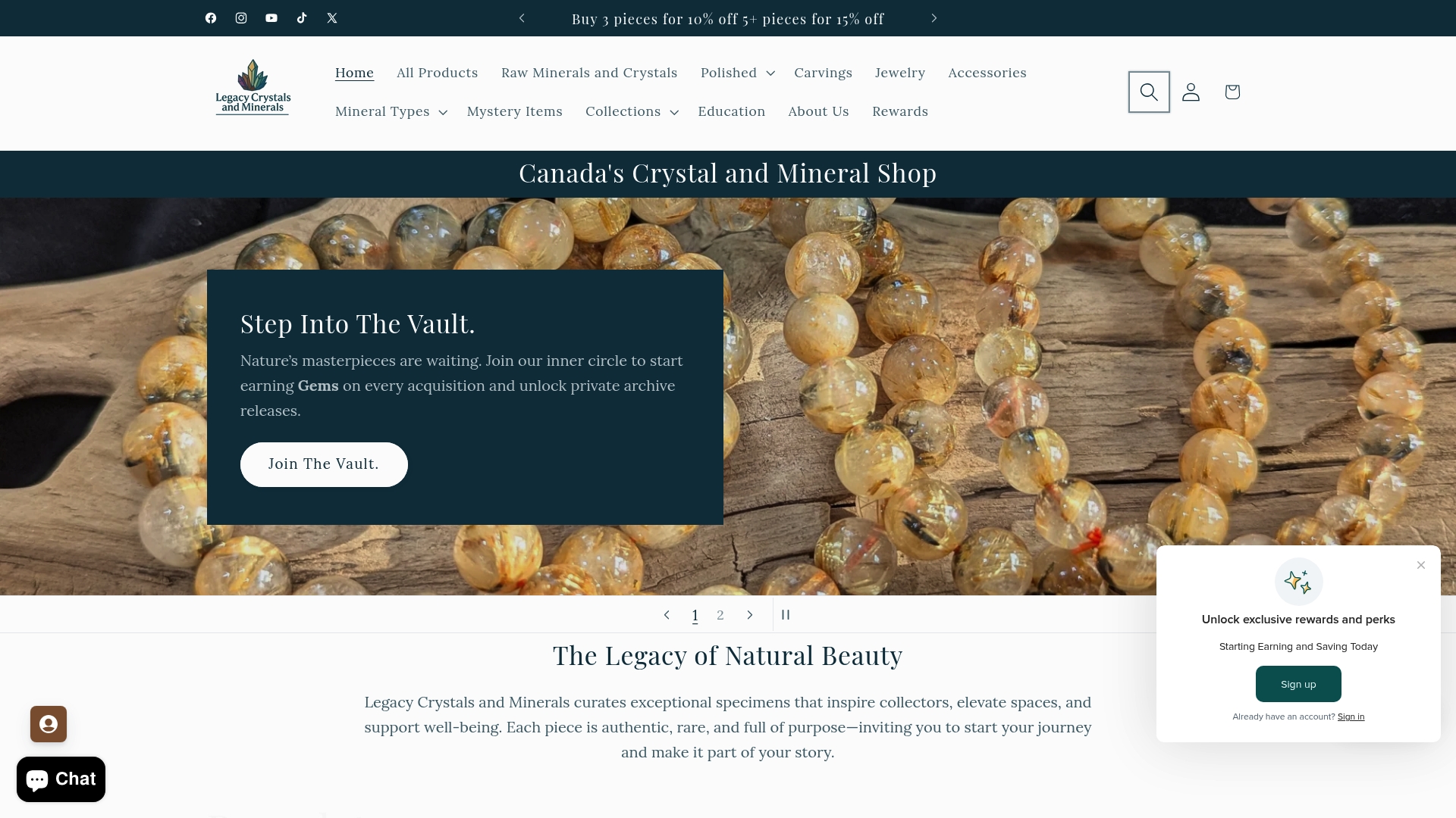https://legacycrystalsandminerals.com