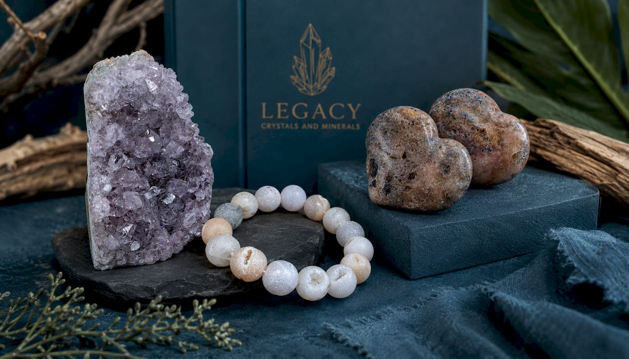 Brazilian Amethyst Crystal Cluster - High-Quality Druzy Formation