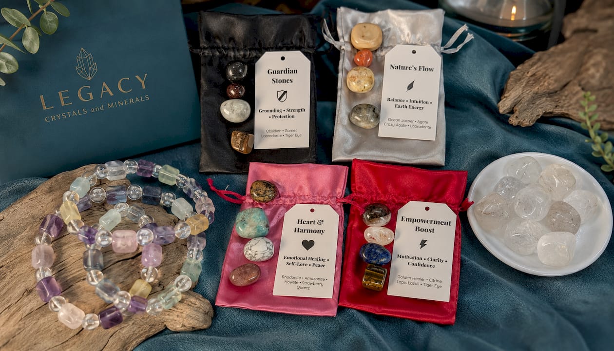 Healing Crystal Intention Sets