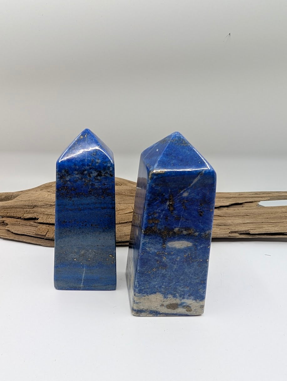 Lapis Lazuli Point – Natural Polished Tower | Intuitively Selected