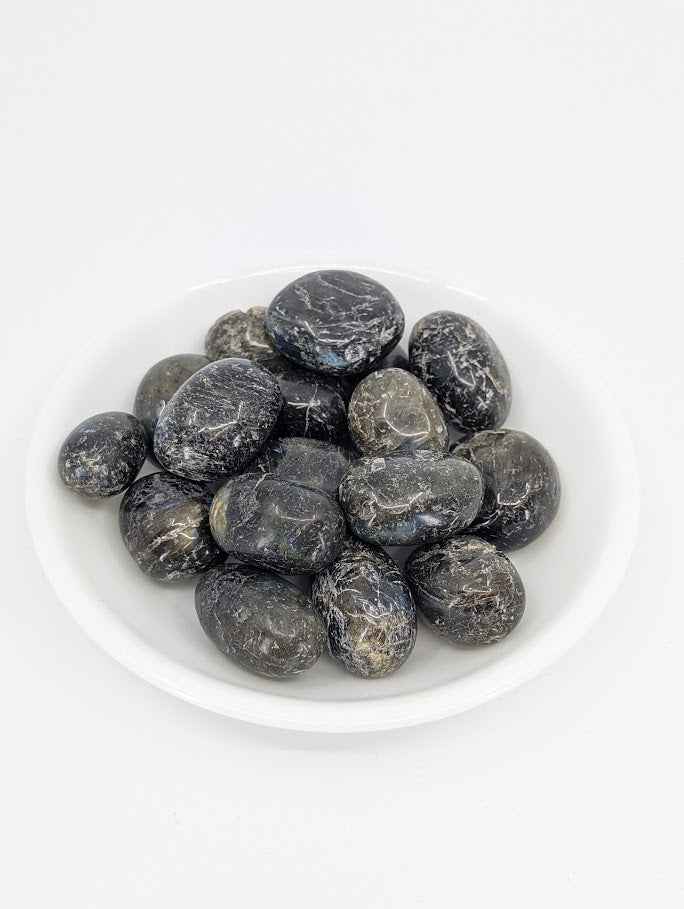 Labradorite Tumbled Stone — AA Grade