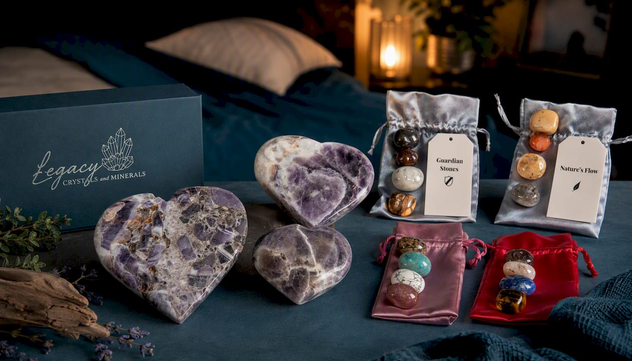 Dream Amethyst Heart – The Stone of Intuitive Sleep