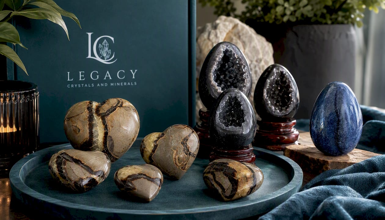 Septarian Nodule / Dragon Egg Heart
