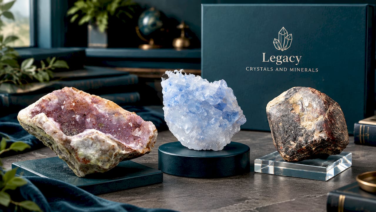 Canadian Amethyst with Hematite-Tinted Crystallization