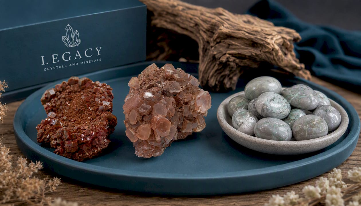 Vanadinite Cluster from Mexico – Natural Mineral Specimen