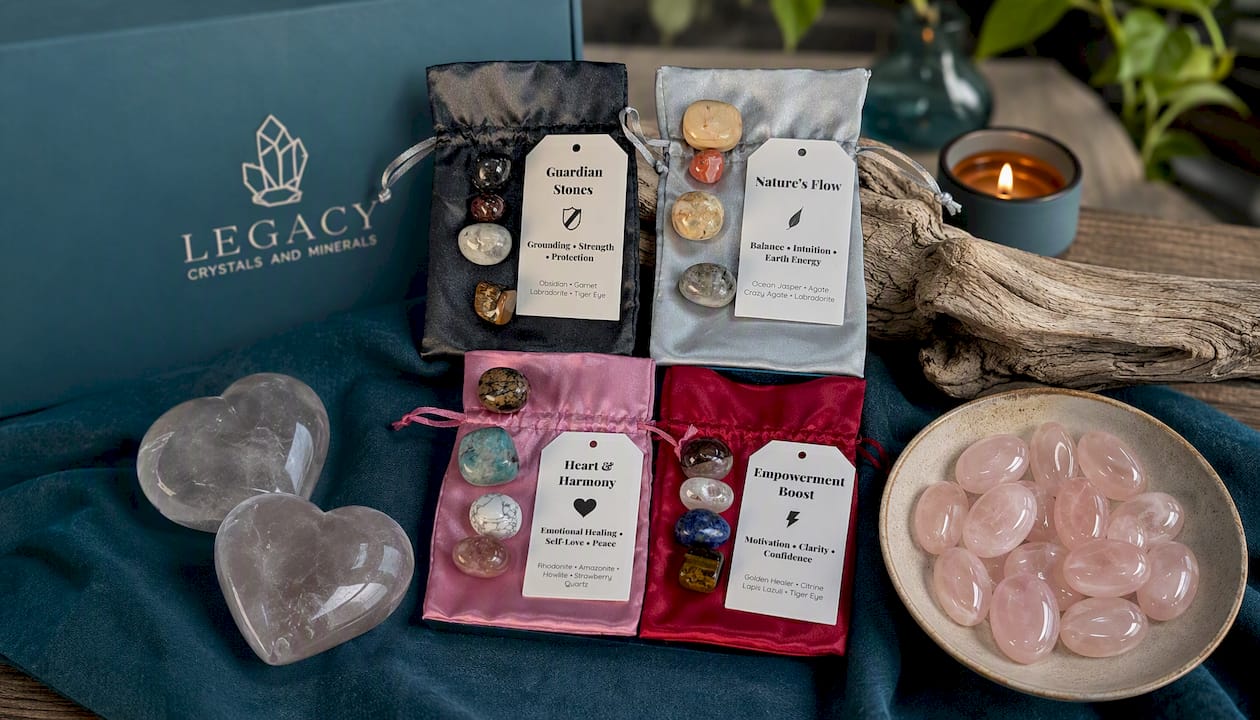 Healing Crystal Intention Sets