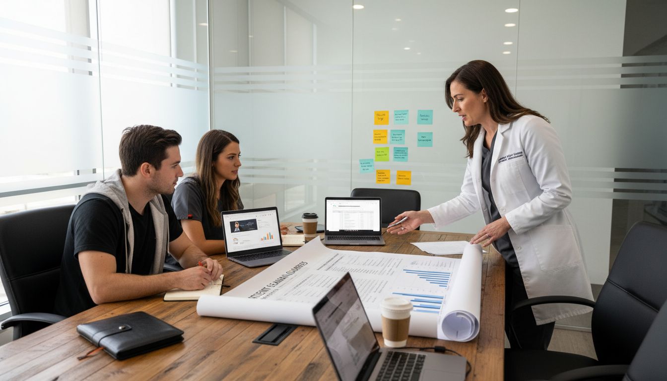 The Essential Guide to SEO in Healthcare 1 healthcare content meeting