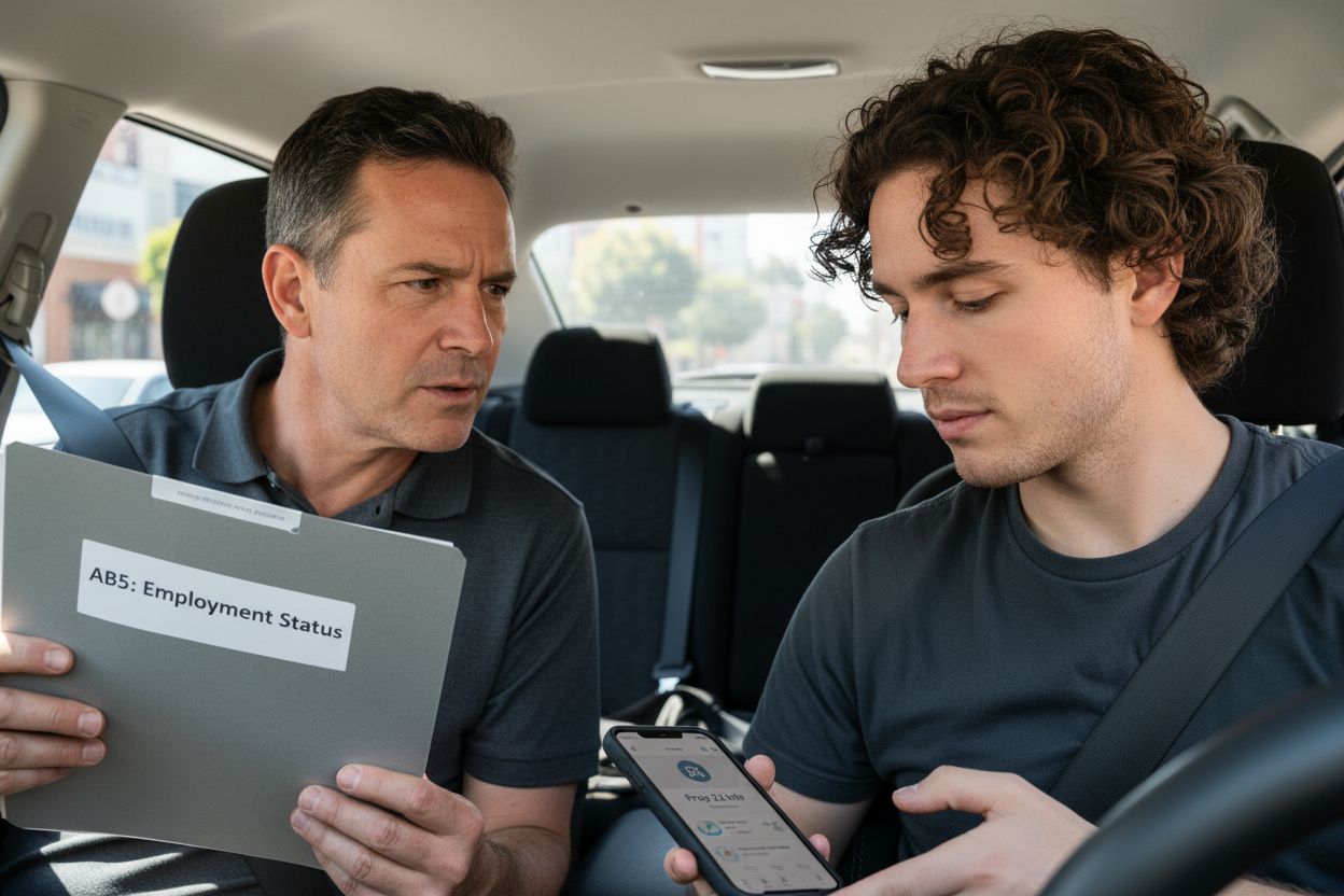 rideshare AB5 Prop 22