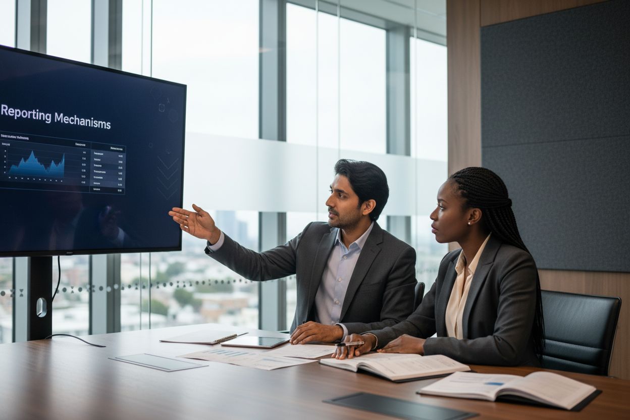 financial compliance office meeting