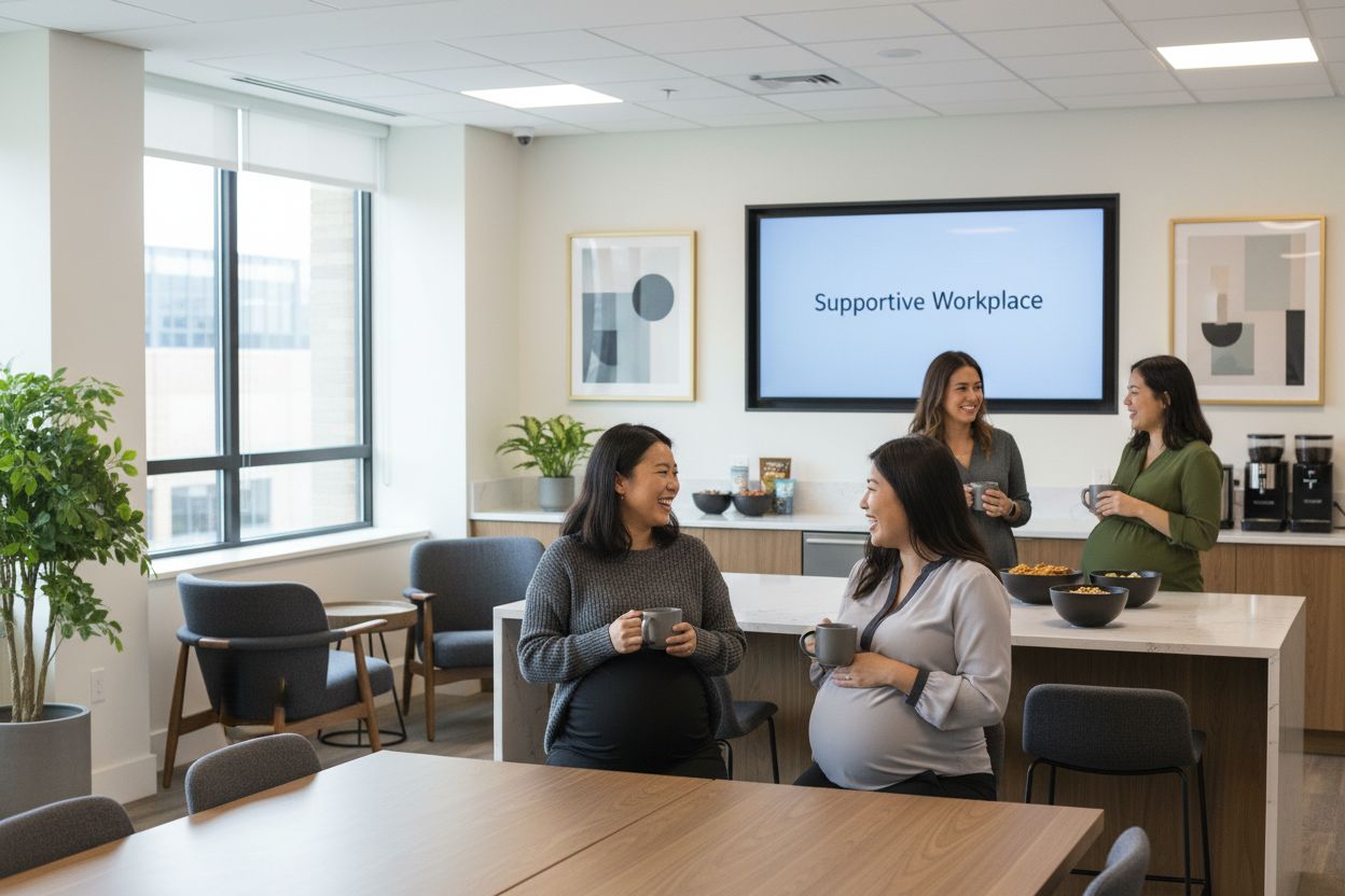pregnant employee support workplace
