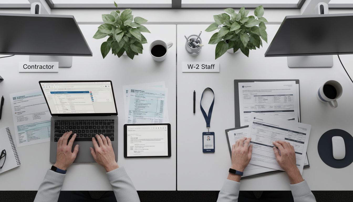 contractor vs employee