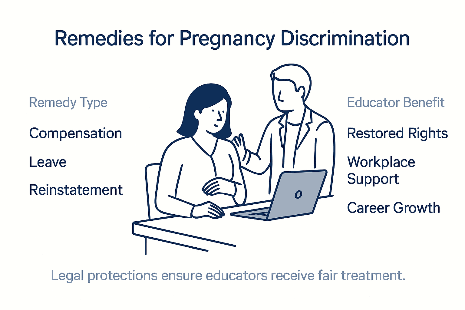 Infographic on remedies and educator benefits