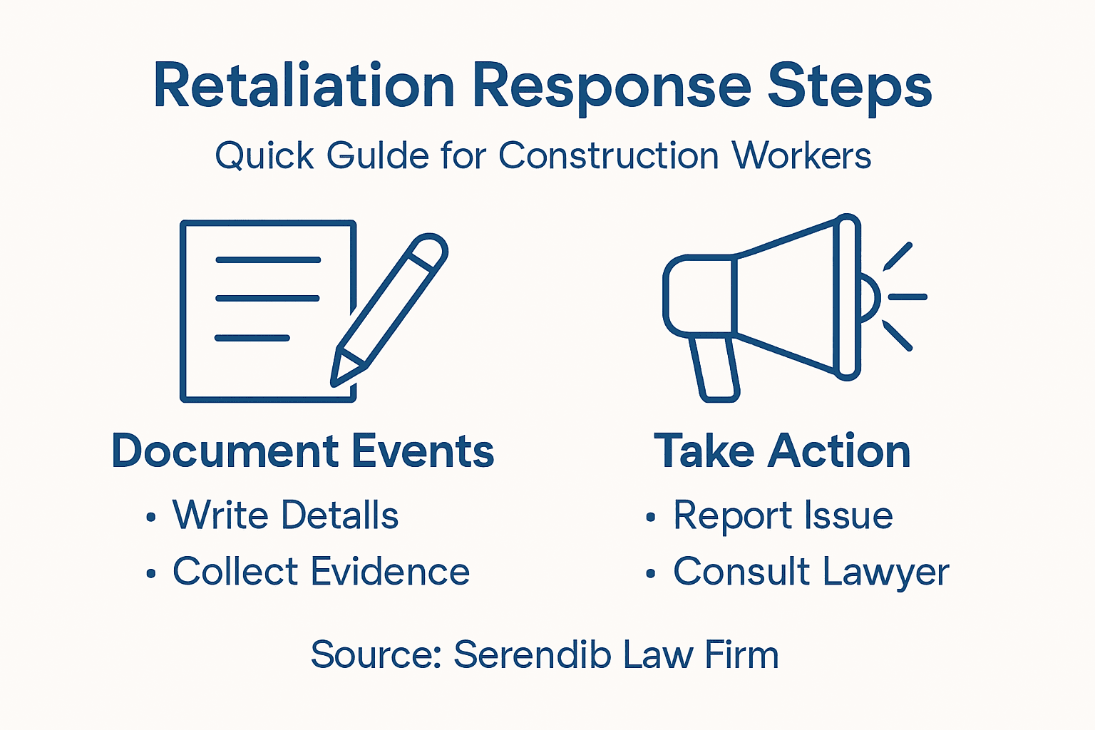Steps to take after workplace retaliation