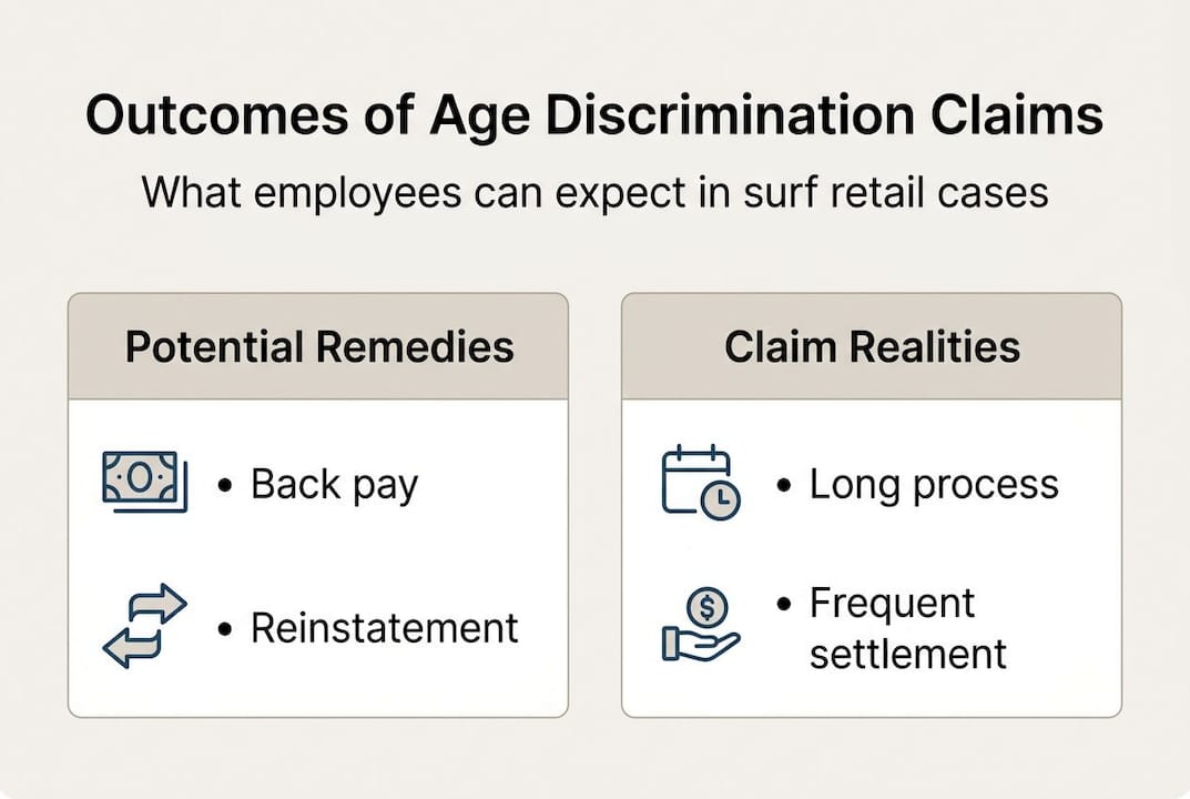 Infographic on surf retail claim outcomes