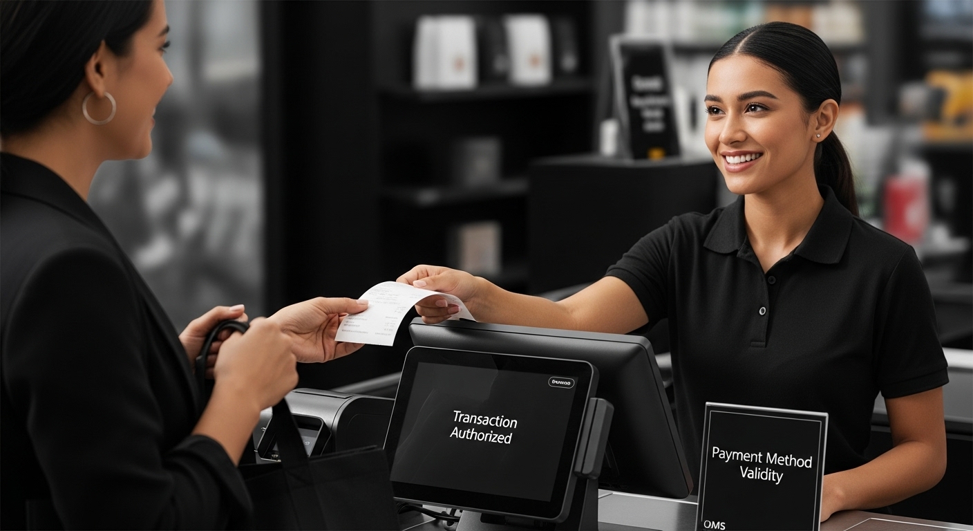 POS transaction authorization retail