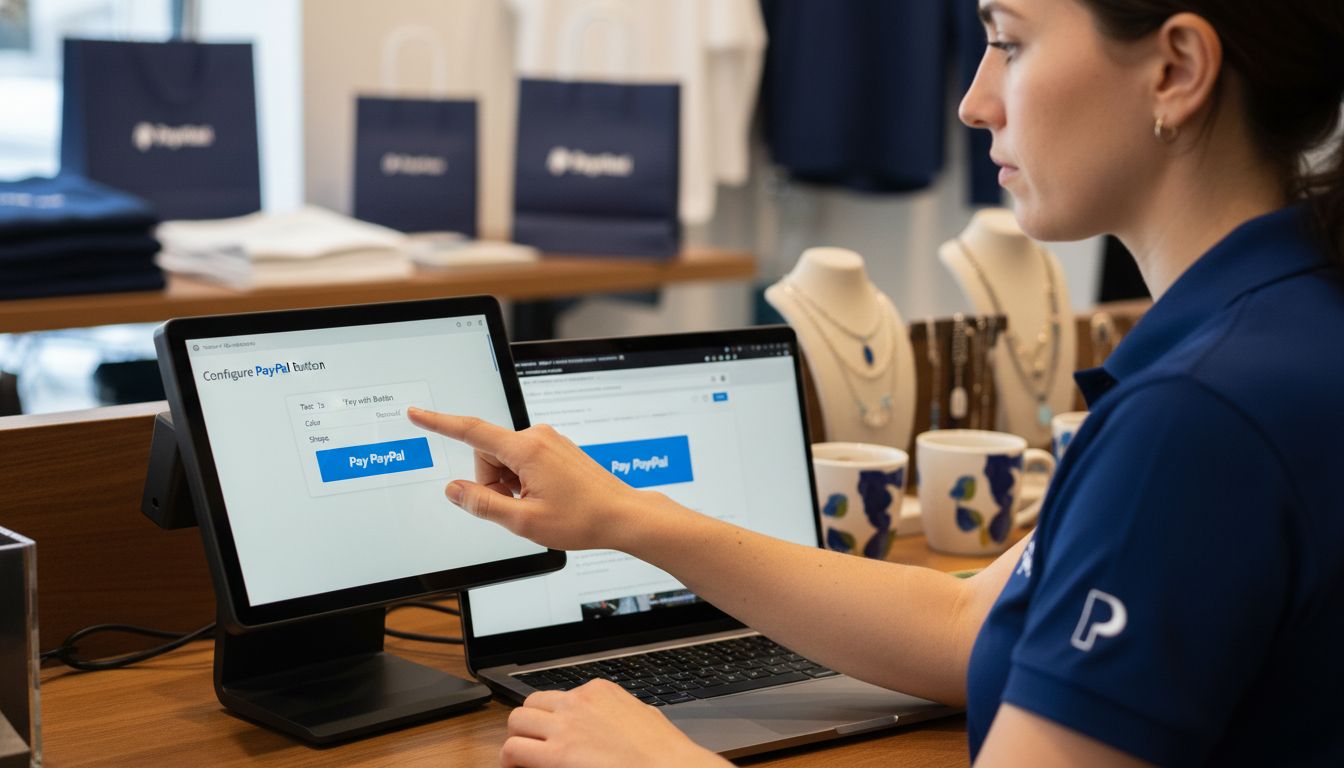 paypal button integration