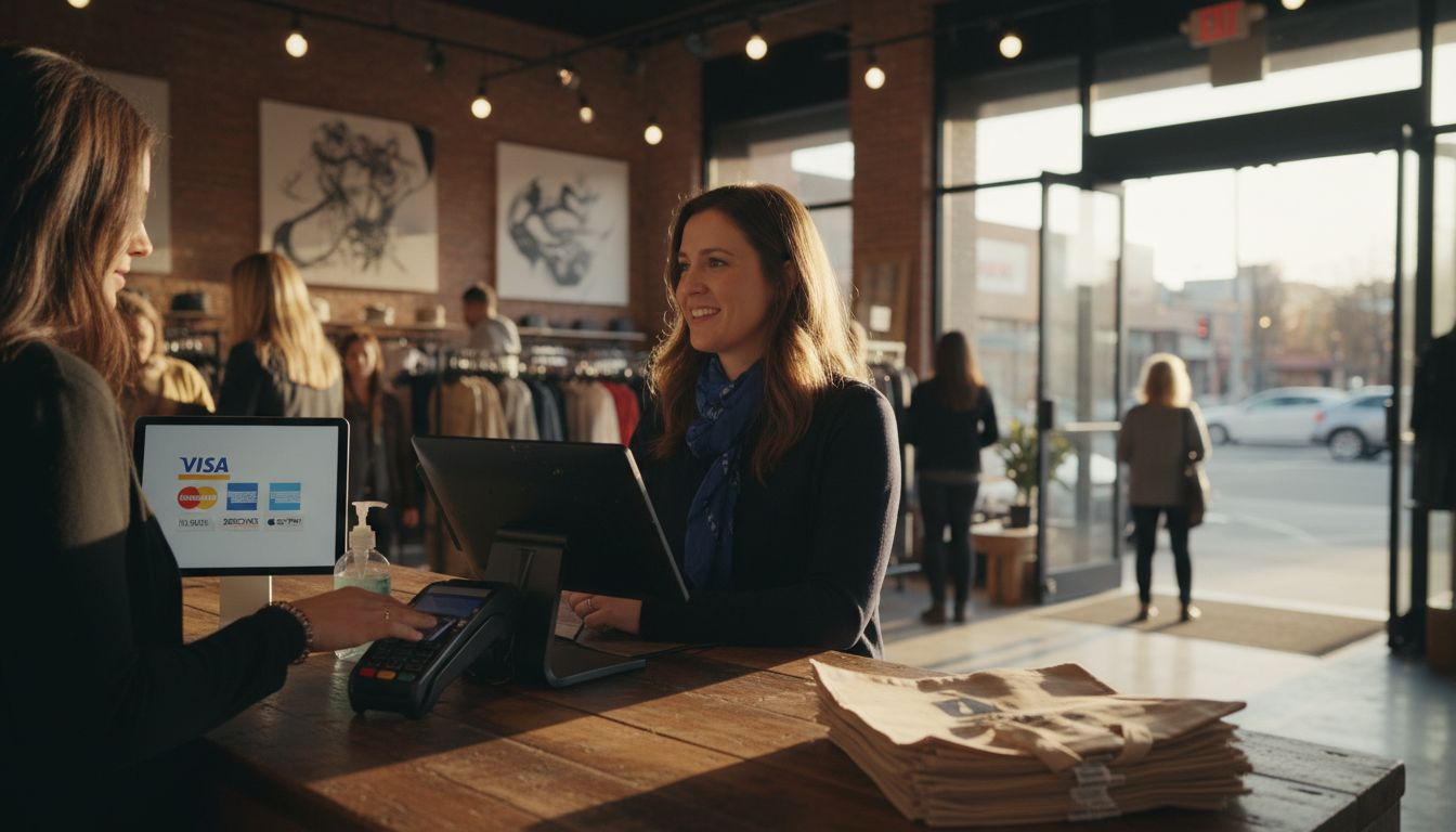 Omnichannel payment at busy retail checkout