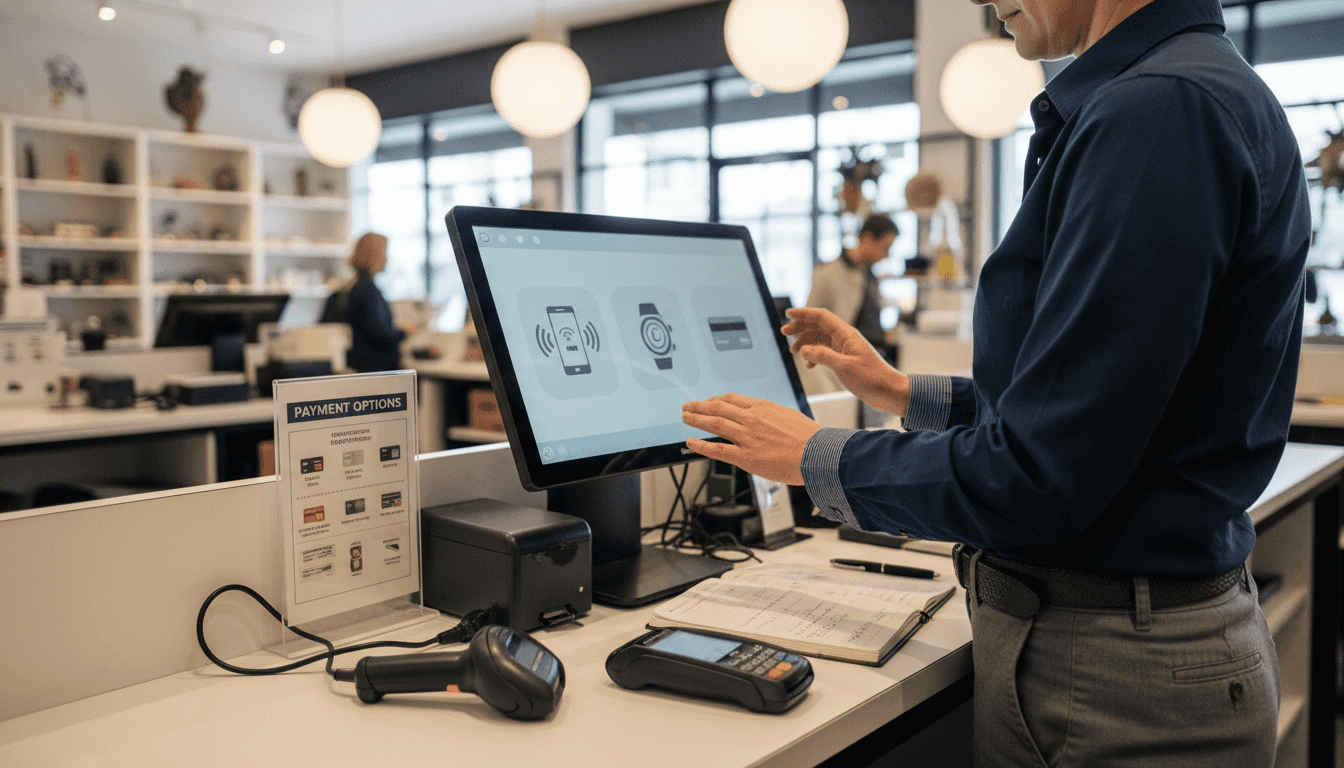 Manager enabling multiple contactless payment methods