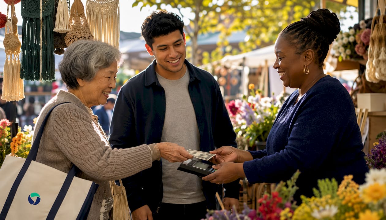 Customers using multiple offline payment methods