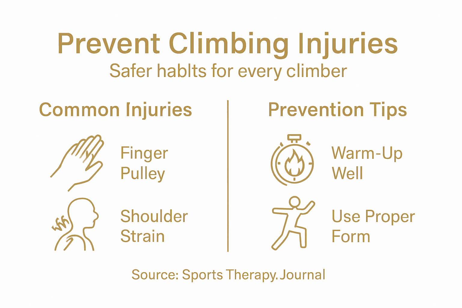 Ways to Prevent Climbing Injuries: Smarter, Safer Training - Gripnatic