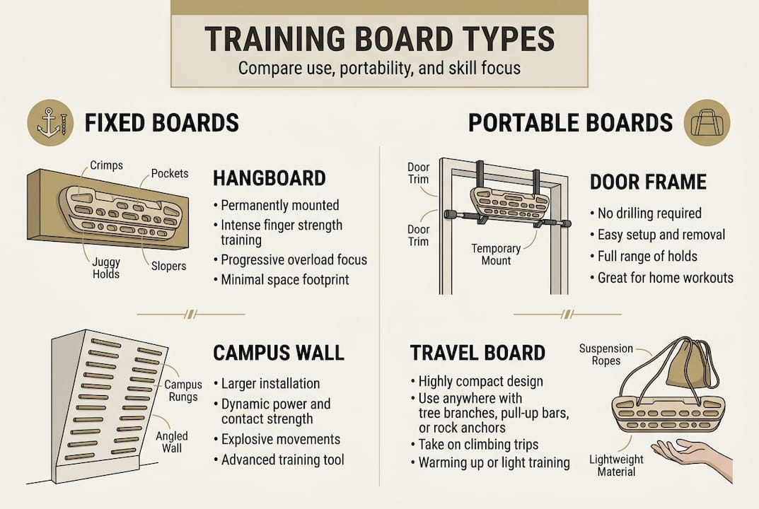 Training Note Board Multipurpose training boards: build strength and skill - Gripnatic