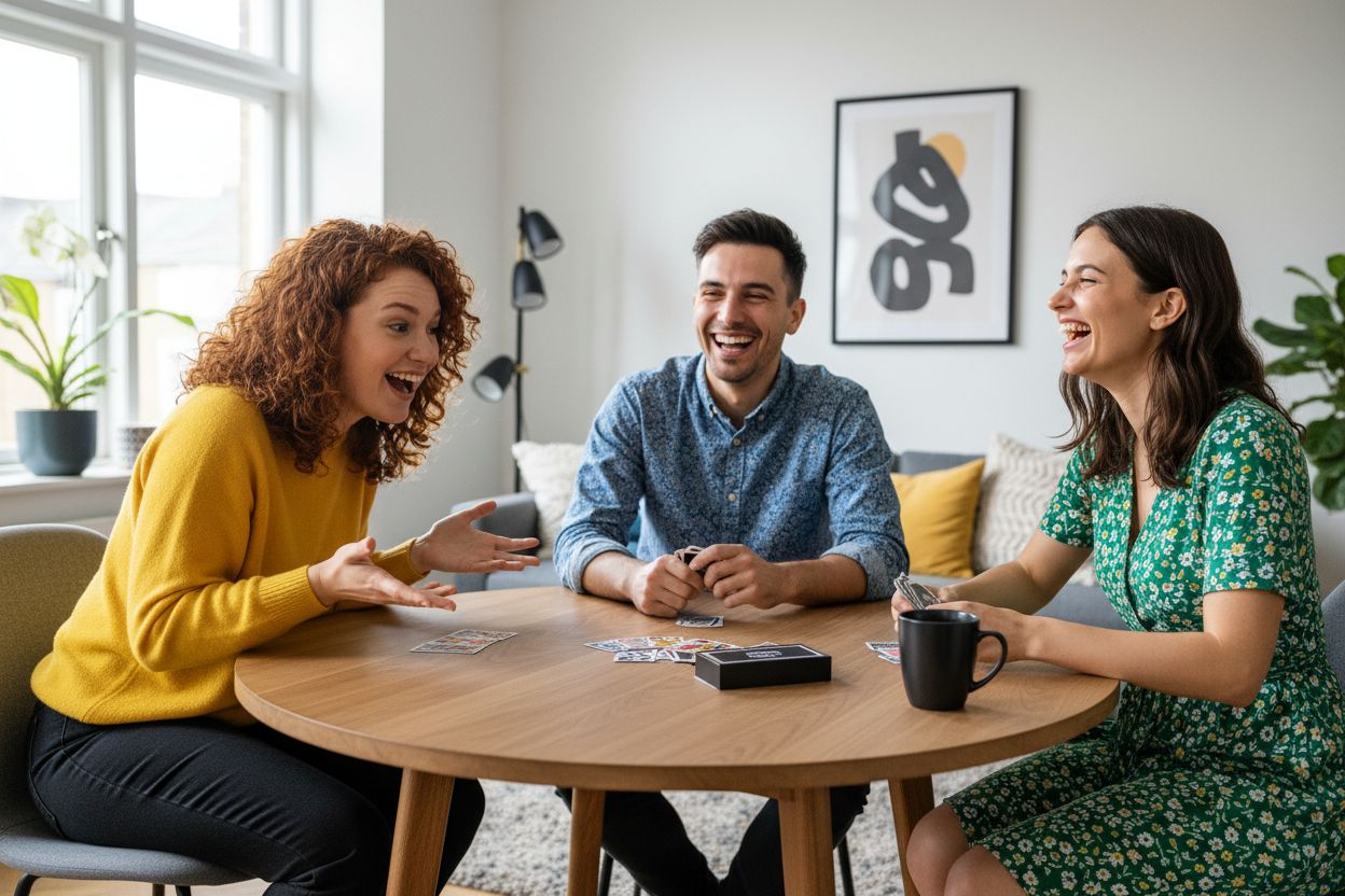 groep vrienden gezelschapsspel