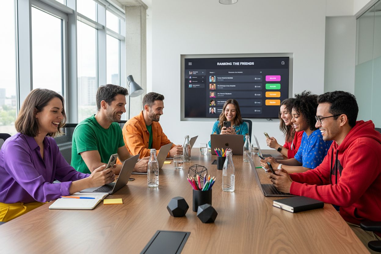 collega's digitaal groepsspel