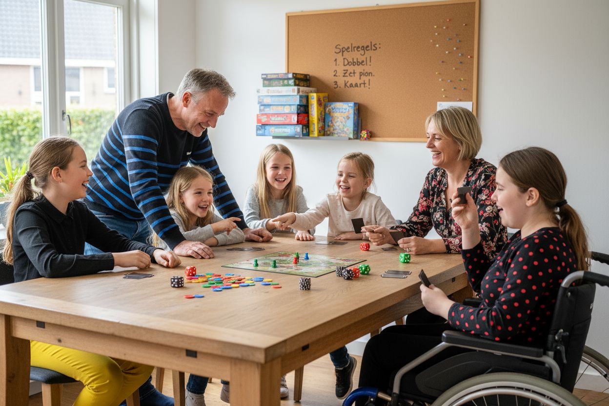 inclusief gezelschapsspel familie