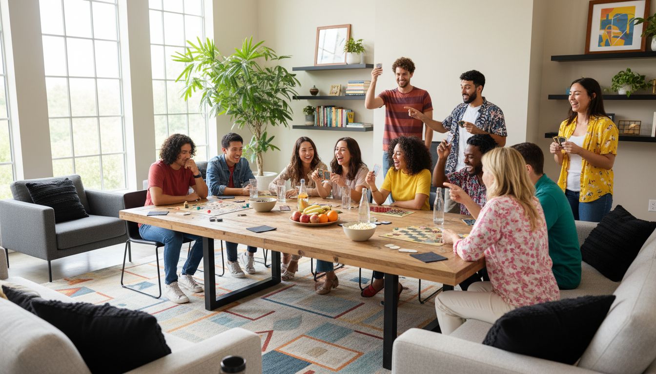 partyspellen vrienden feest