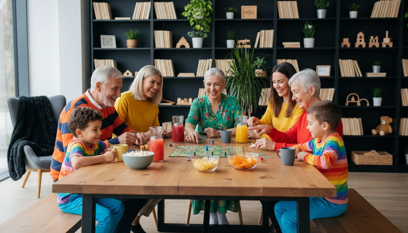 familie bordspel spelen
