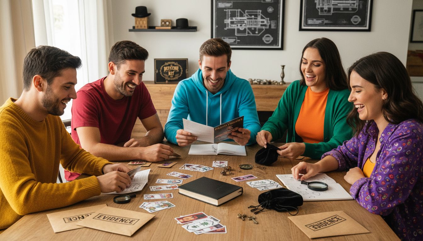 moordspel vriendengroep organisatie