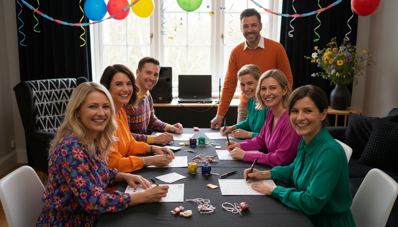 feestelijke muziekbingo vrienden