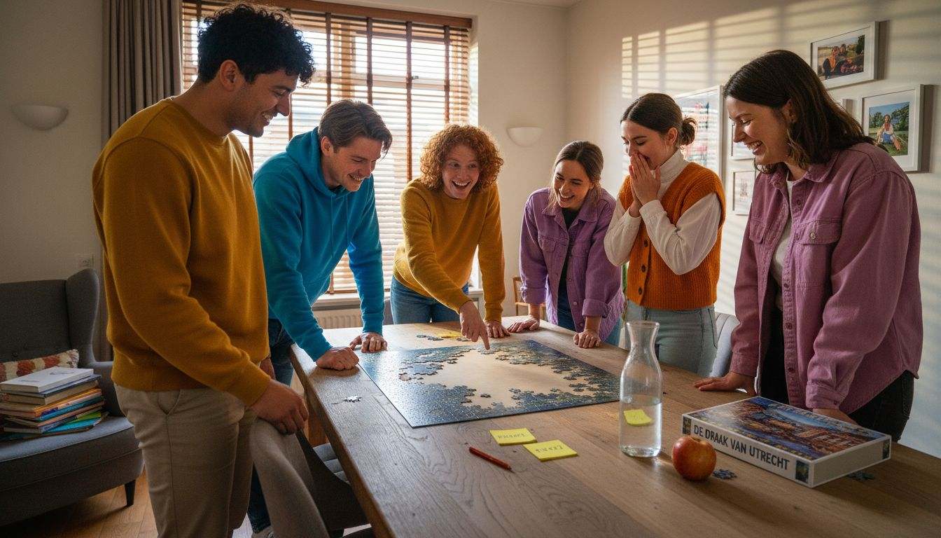 Samen pakken collega’s een uitdagend teamspel aan.