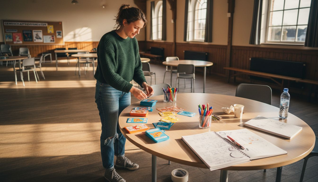 Evenementenorganisator bedenkt en organiseert interactieve spellen
