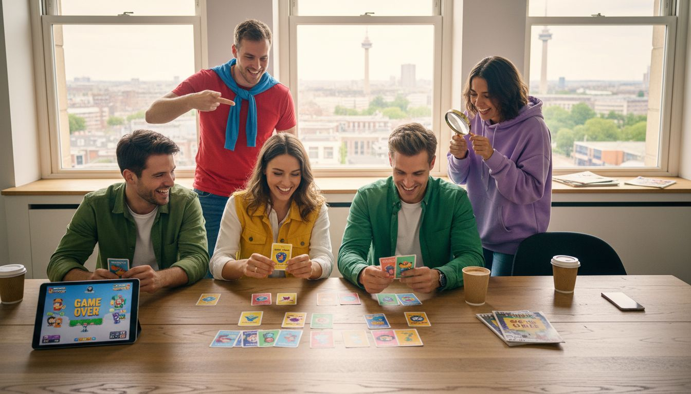 Samen met je collega’s een kantoorsituatie naspelen