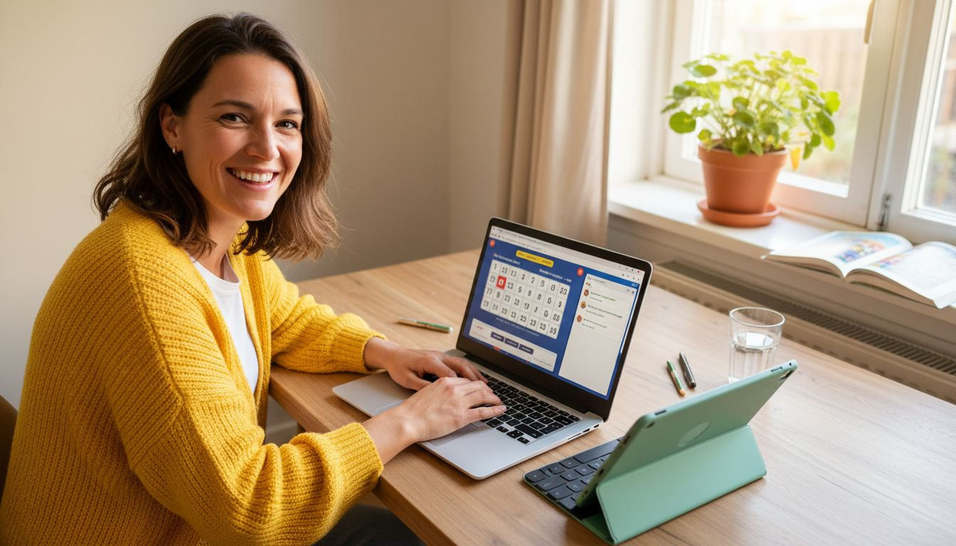 Gezellig online bingoën en chatten op je laptop