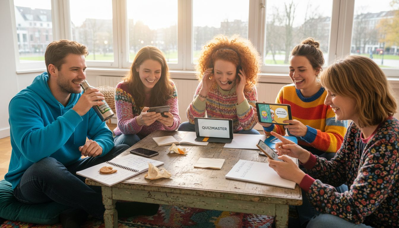 Het team zet digitale games in als onderdeel van hun trainingssessies.