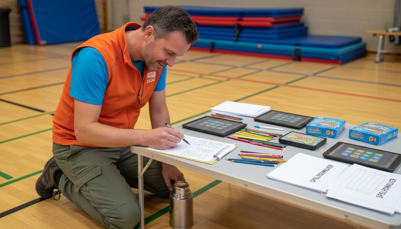 Checklist voor organisatoren: spelmaterialen voorbereiden