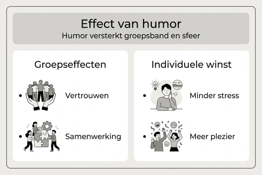 Infographic: de rol van humor in gezelschapsspellen